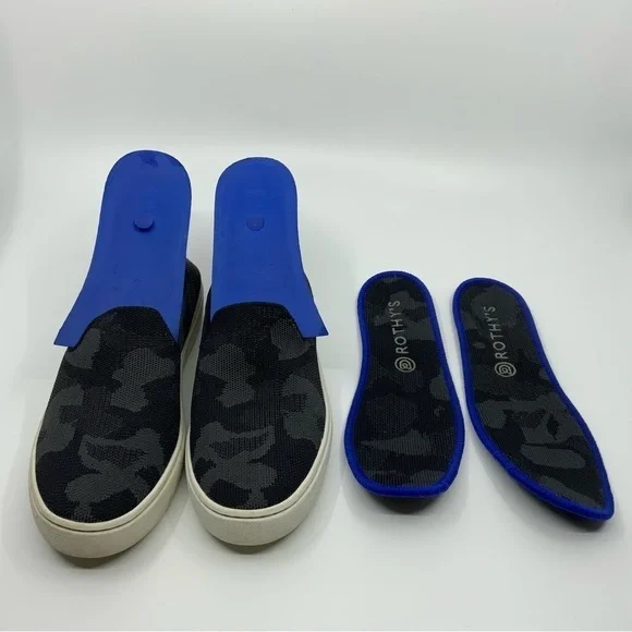 ROTHY’S grey‎ animal print loafers. - Picture 6 of 16